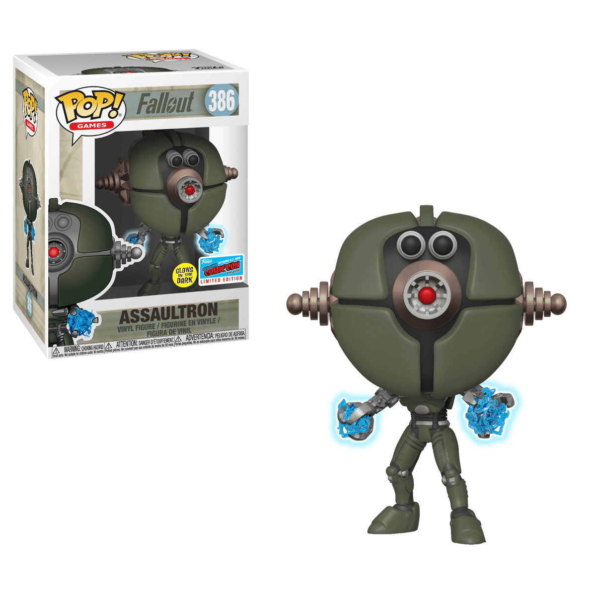 Fallout - Assaultron #386 2018 Fall Convention Exclusive NYCC Pop! Vinyl Figure