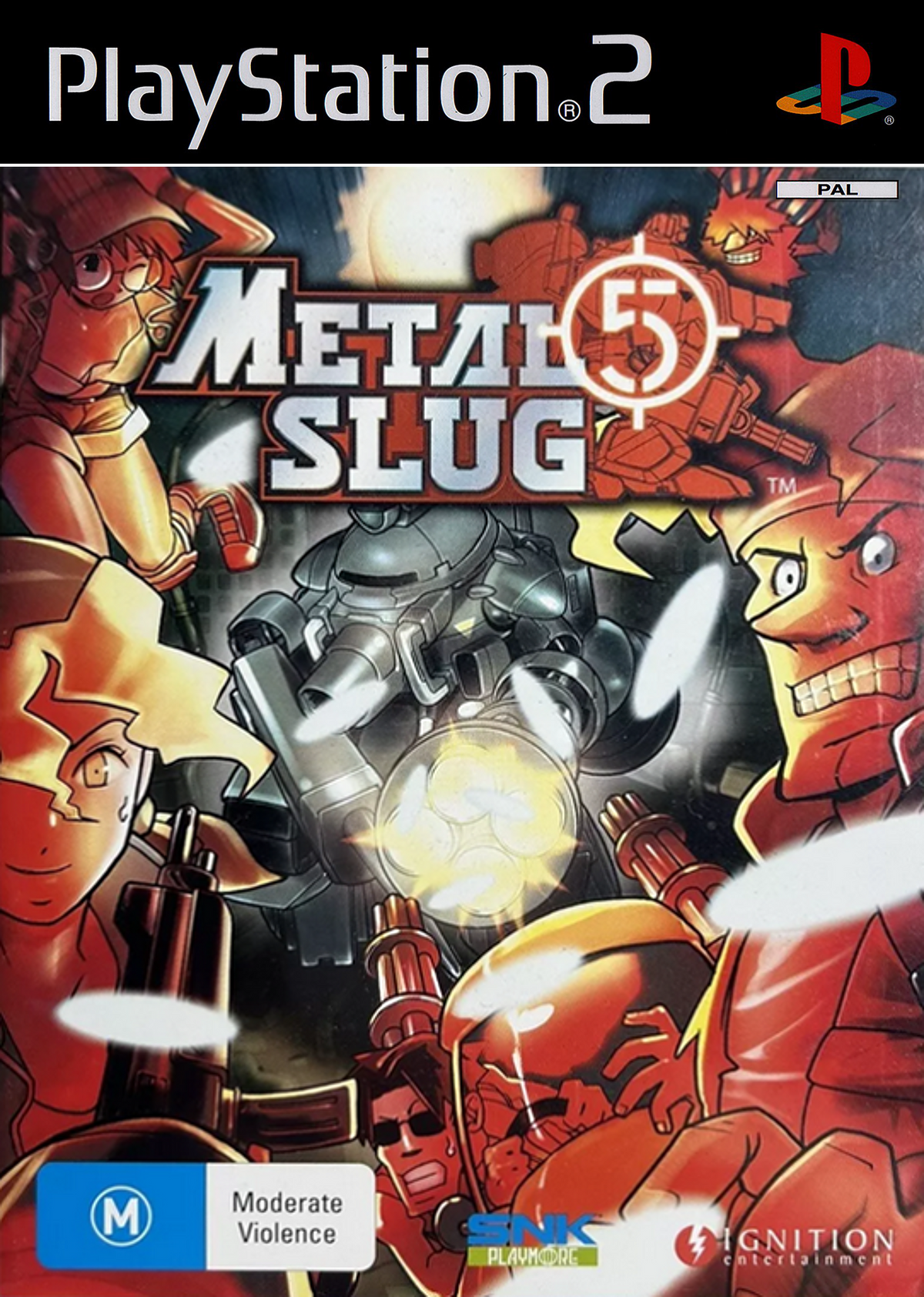 Metal Slug 5 - PlayStation 2 PS2