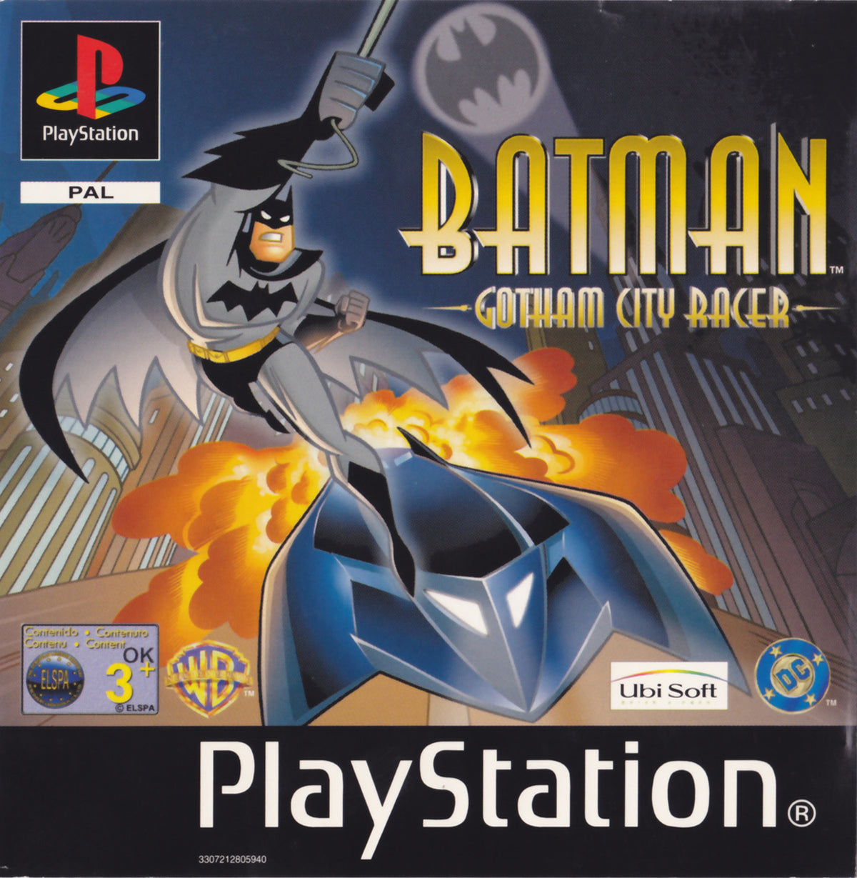 Batman: Gotham City Racer - PlayStation 1 PS1