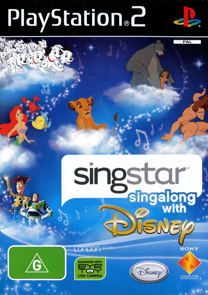 SingStar Singalong with Disney - PlayStation 2 PS2