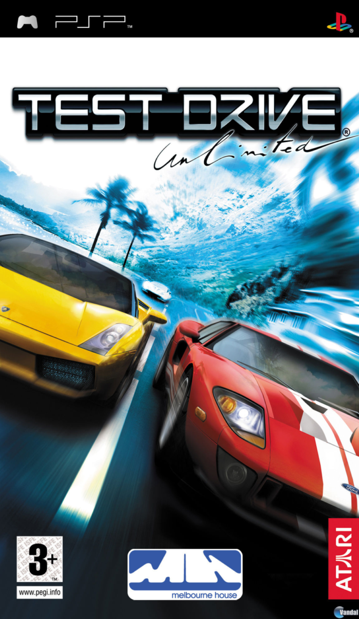 Test Drive Unlimited - PSP PlayStation Portable