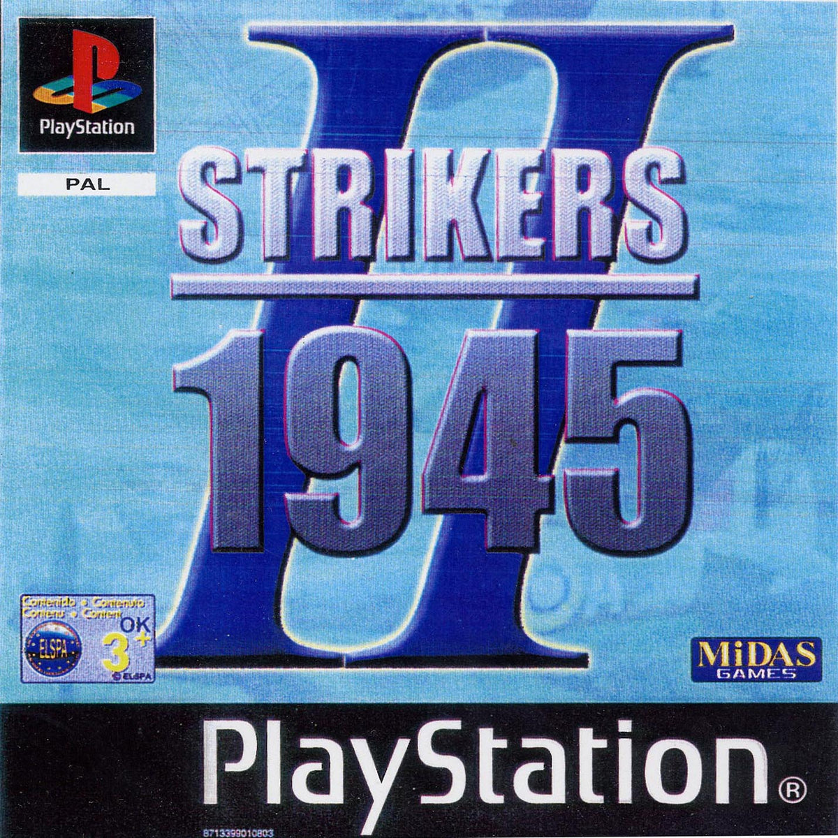 Strikers 1945 II - PlayStation 1 PS1