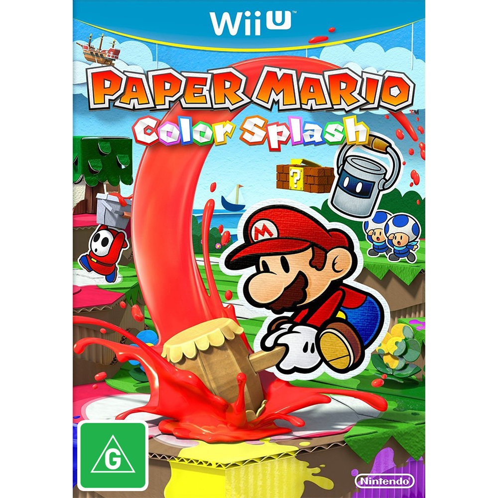 Paper Mario: Color Splash - Nintendo Wii U
