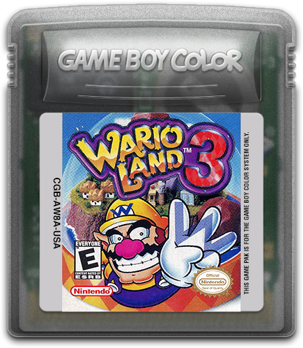 Wario Land 3 - Nintendo Game Boy Color GBC (Cartridge)