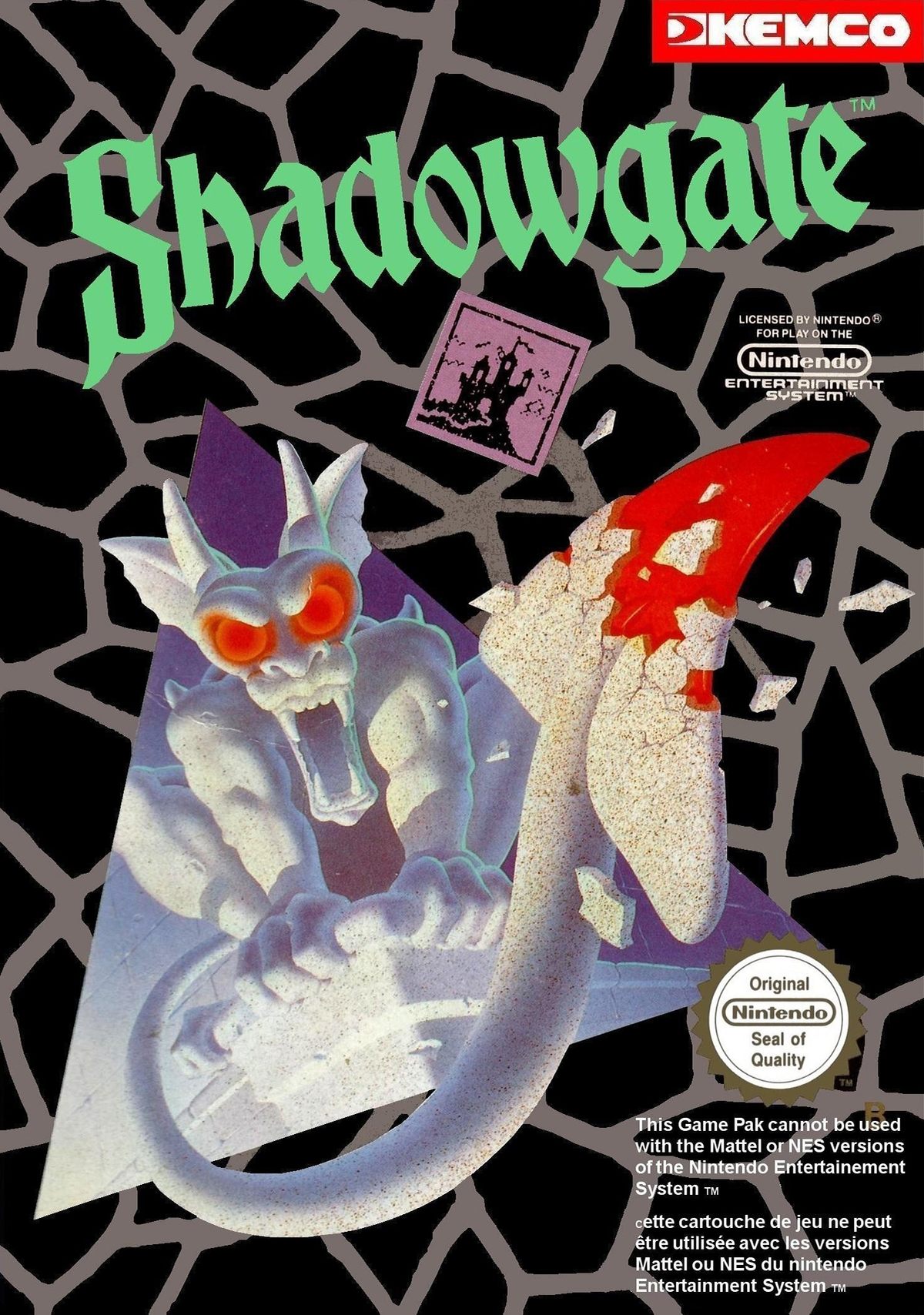 Shadowgate - Nintendo Entertainment System NES (Boxed)