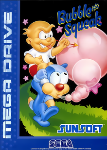 Bubble and Squeak - Sega Mega Drive