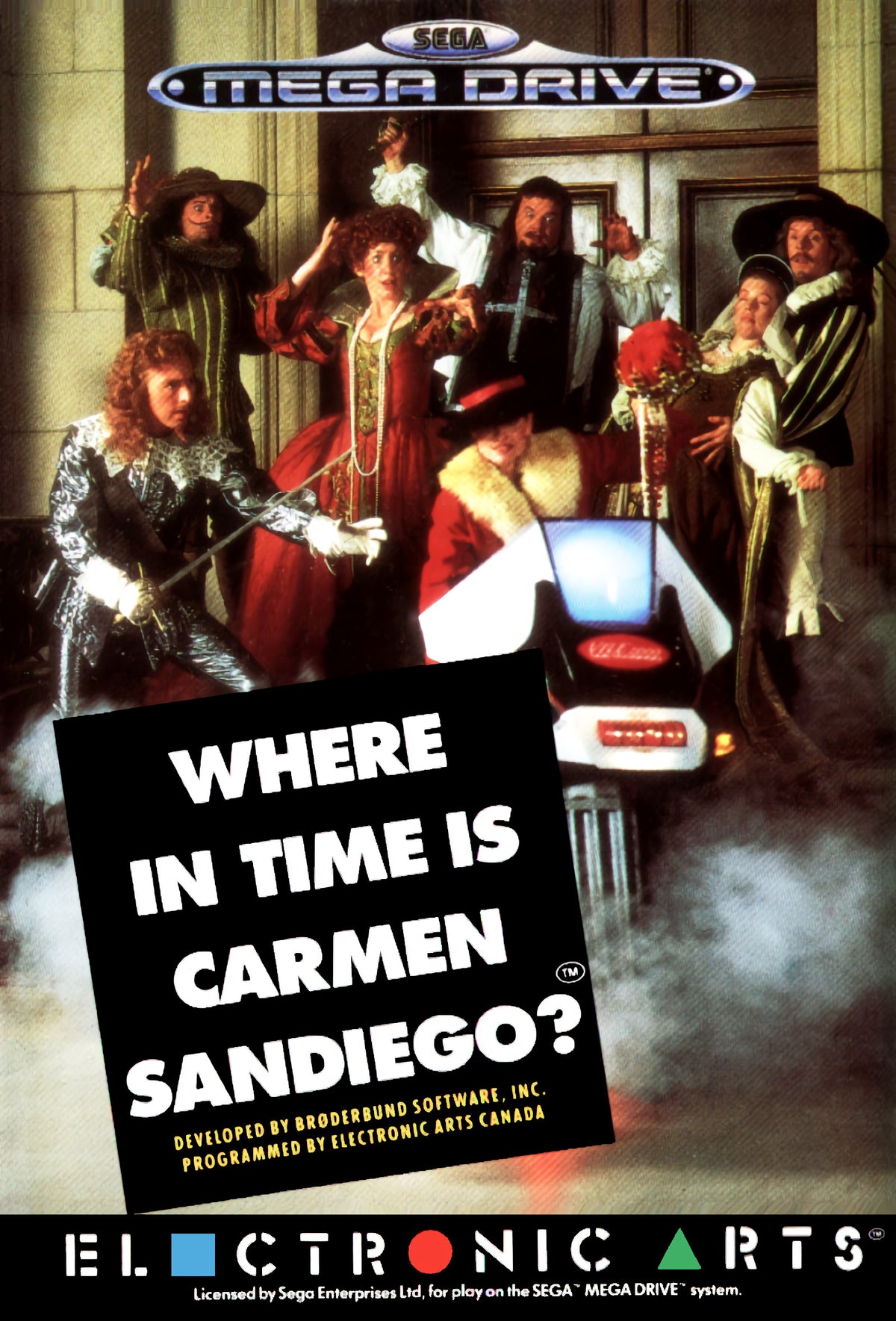 Where in Time is Carmen Sandiego? - Sega Mega Drive