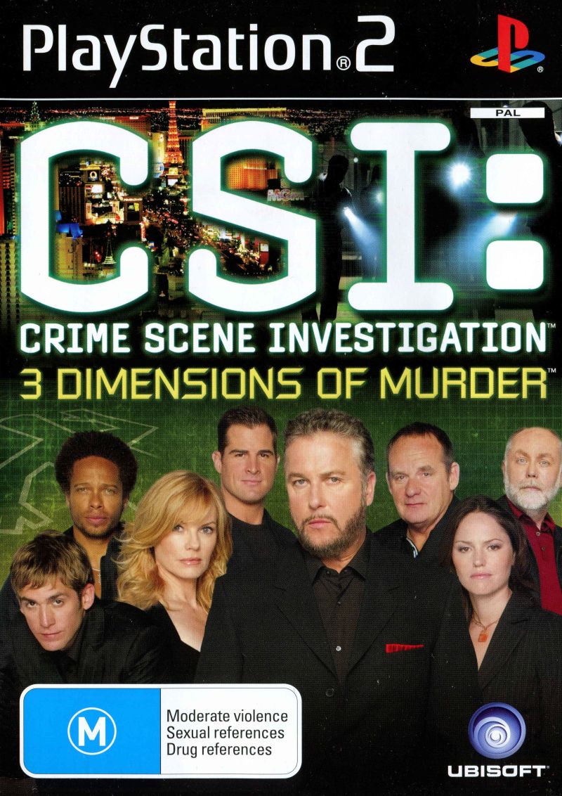 CSI: 3 Dimensions of Murder - PlayStation 2 PS2