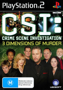 CSI: 3 Dimensions of Murder - PlayStation 2 PS2