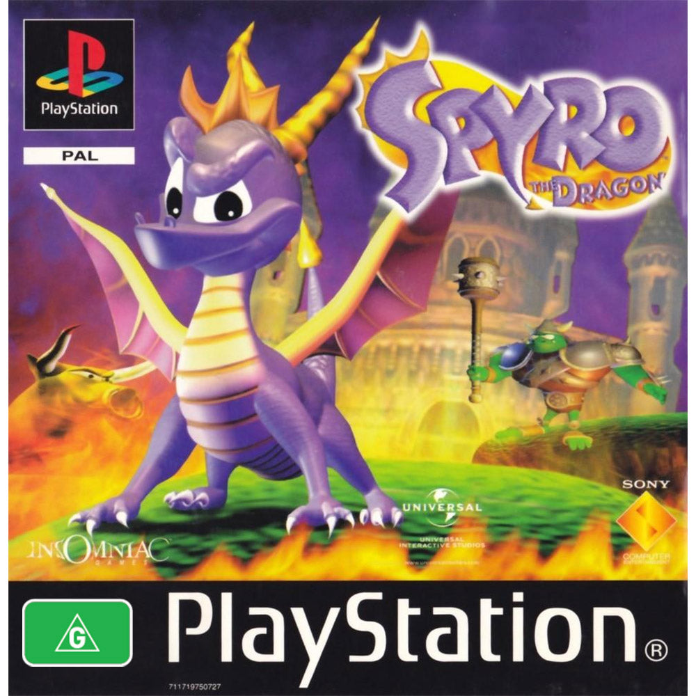 Spyro the Dragon - PlayStation 1 PS1