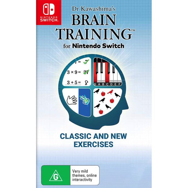 Dr Kawashima's Brain Training for Nintendo Switch