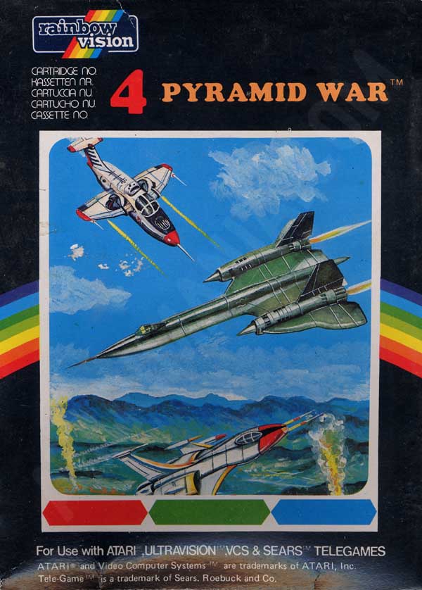 Pyramid War - Atari 2600 (Boxed)