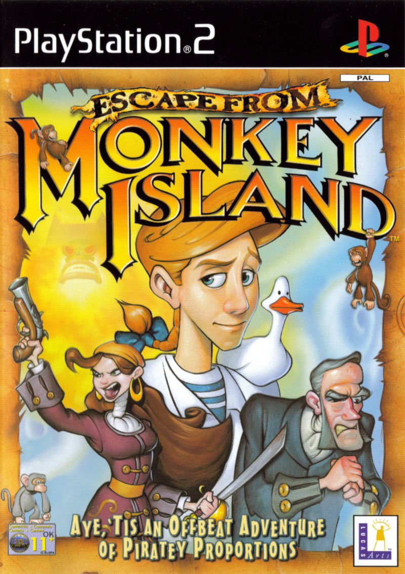 Escape from Monkey Island - PlayStation 2 PS2