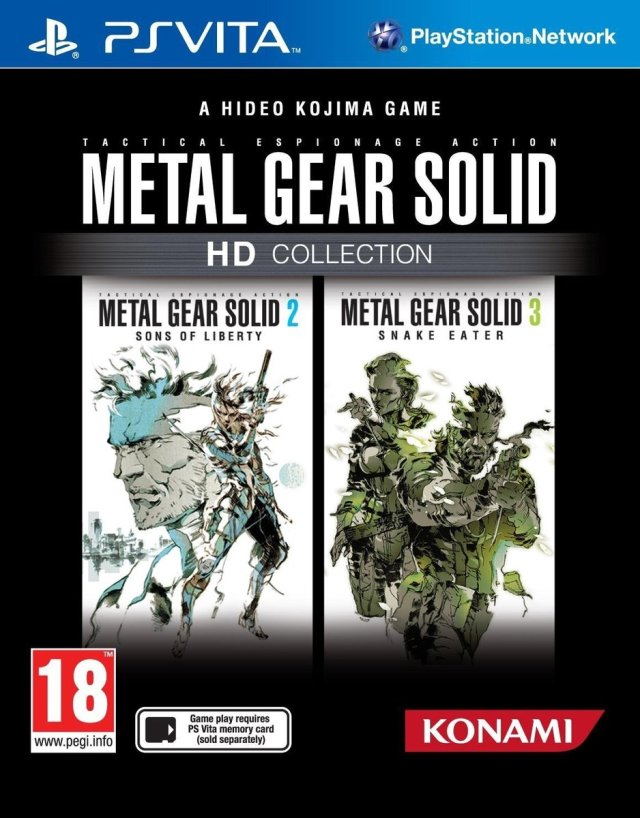 Metal Gear Solid HD Collection - PlayStation Vita PS Vita