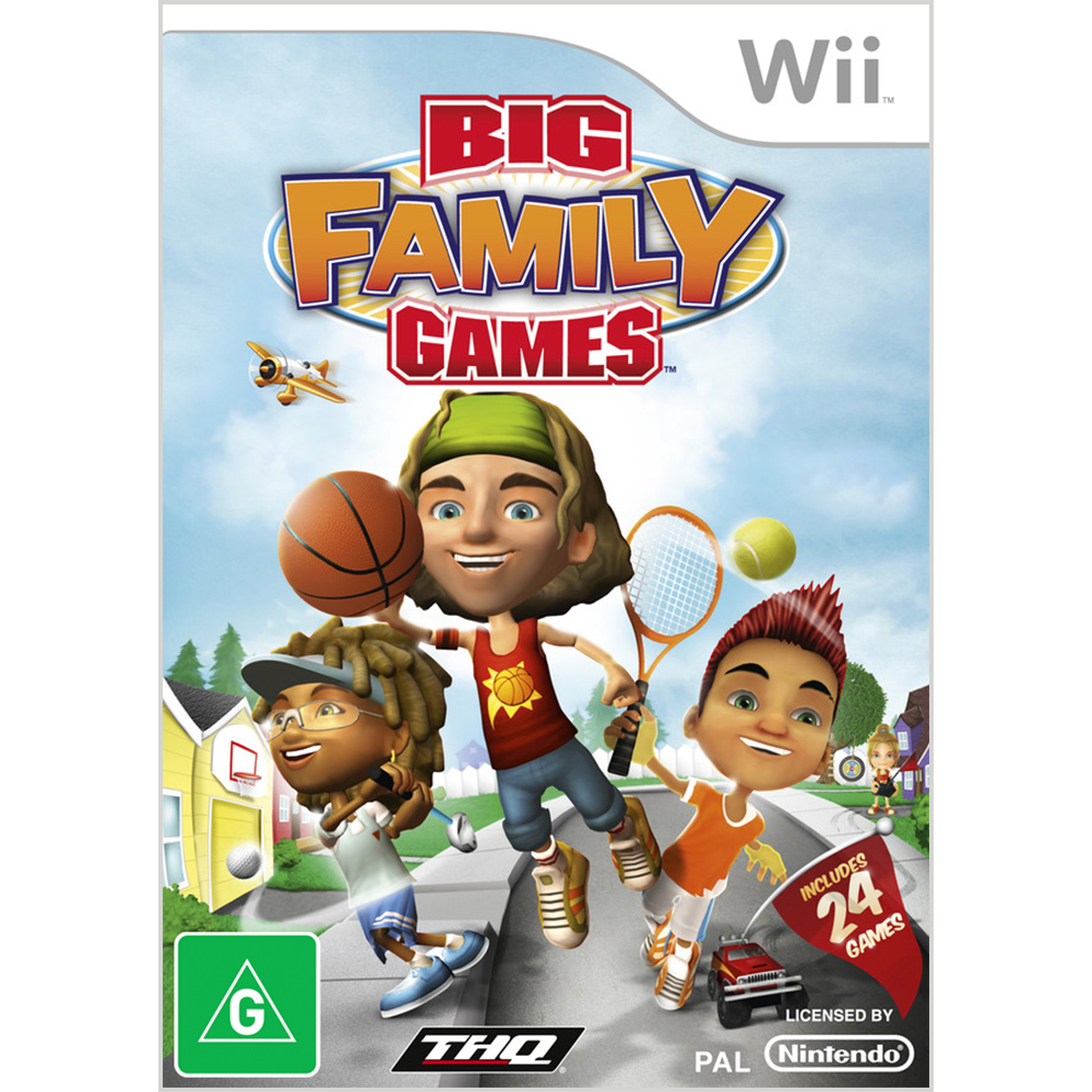 Big Family Games - Nintendo Wii