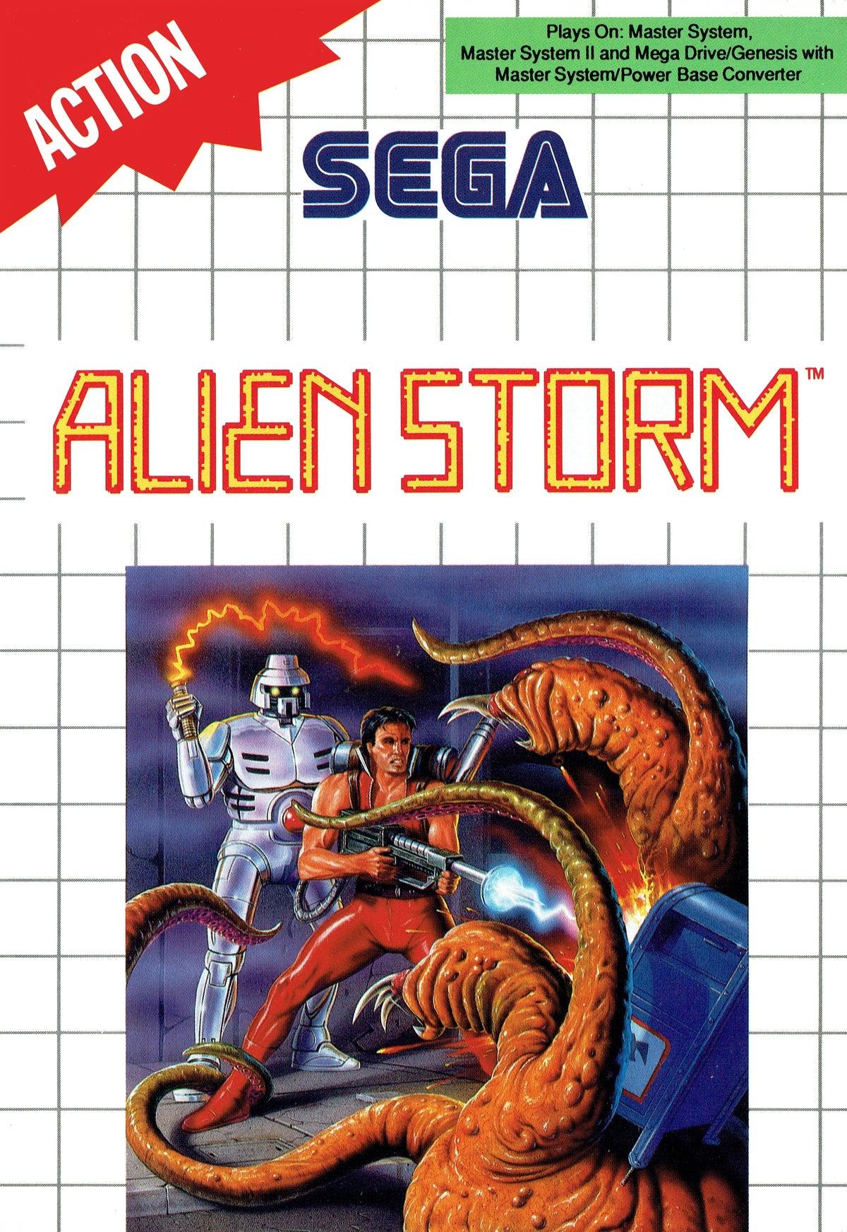 Alien Storm - Sega Master System