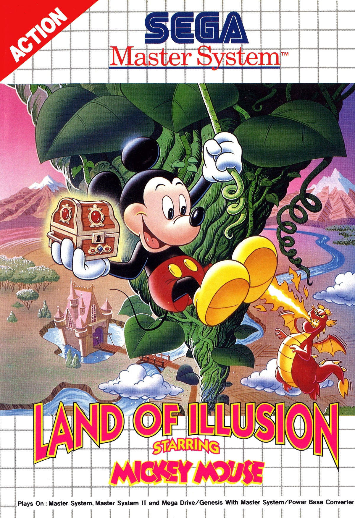 Land of Illusion Starring Mickey Mouse - Sega Master System