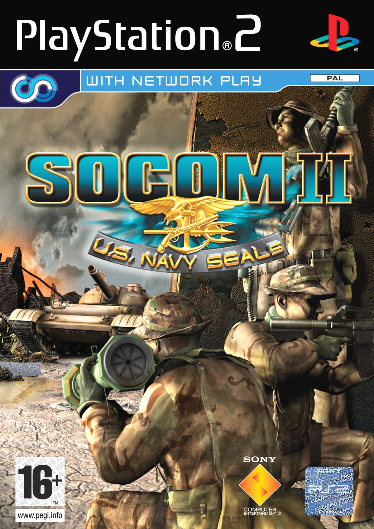 SOCOM II: U.S. Navy SEALs - PlayStation 2 PS2