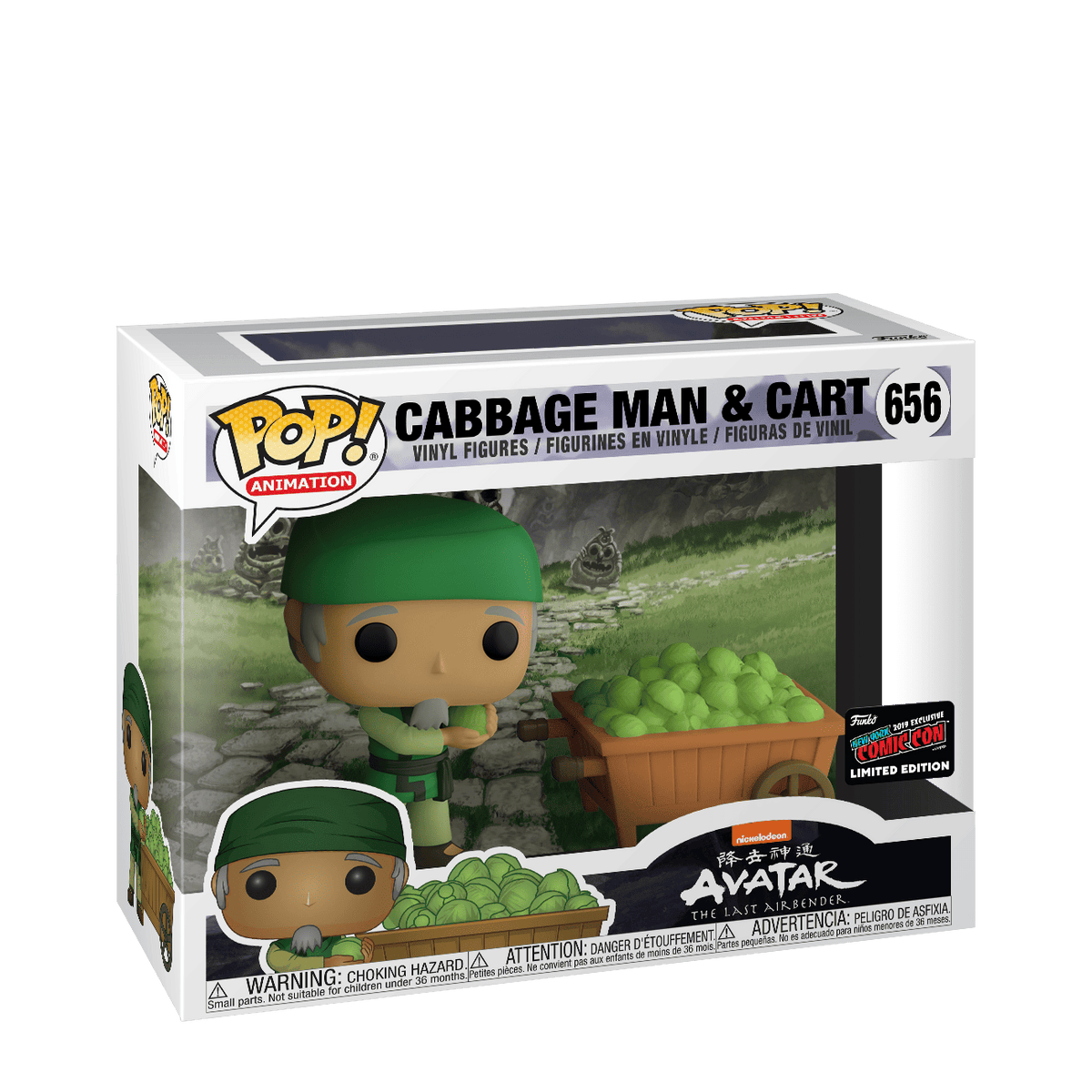 Cabbage Man #656 NYCC 2019 Fall Convention Exclusive Pop! Vinyl Figure