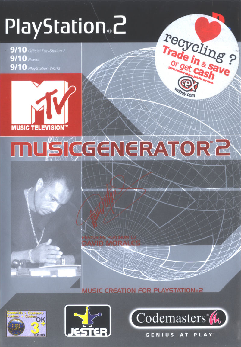 MTV Music Generator 2 - PlayStation 2 PS2