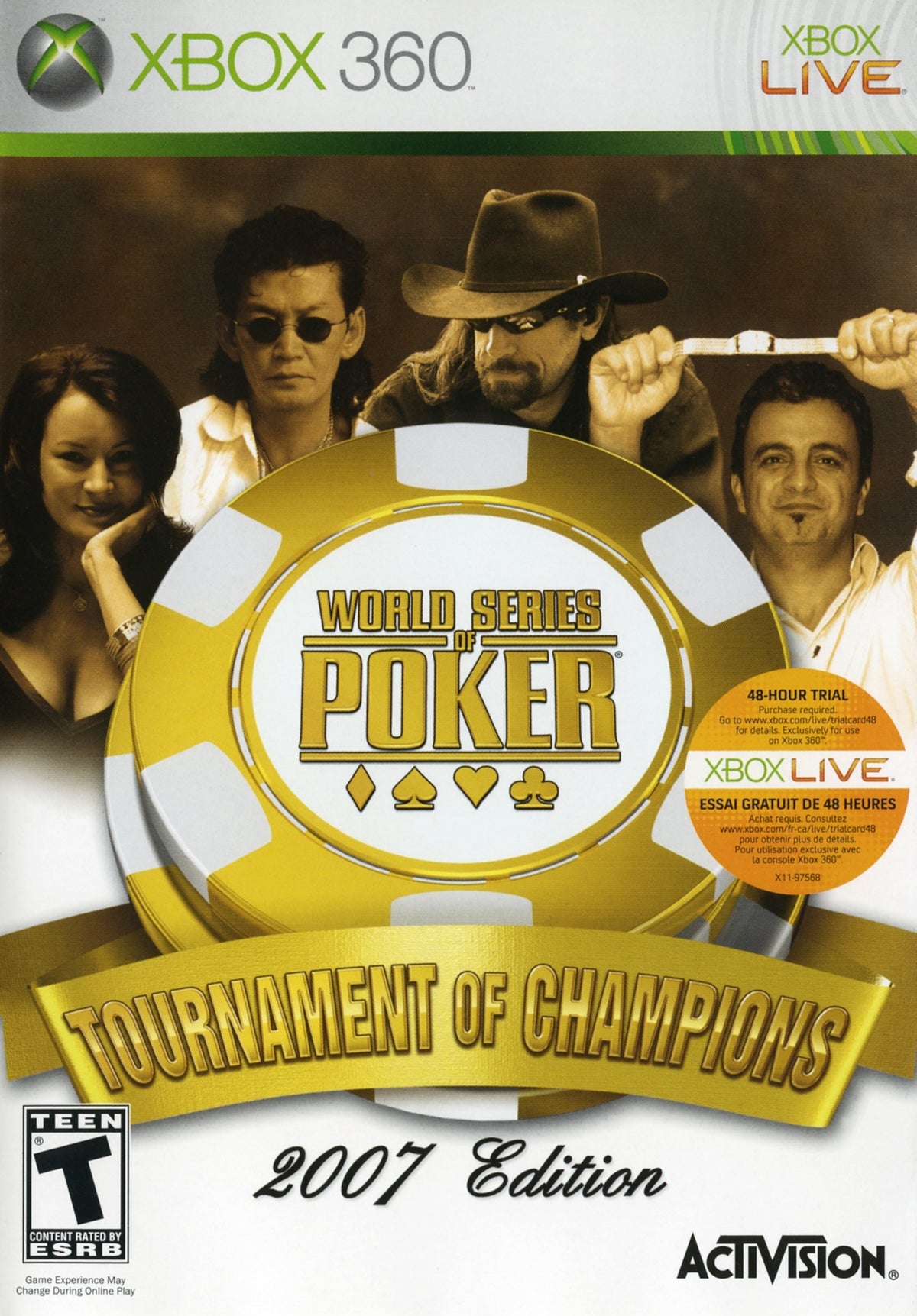 World Series of Poker: Tournament of Champions - Xbox 360