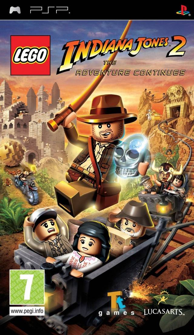 LEGO Indiana Jones 2: The Adventure Continues - PSP PlayStation Portable