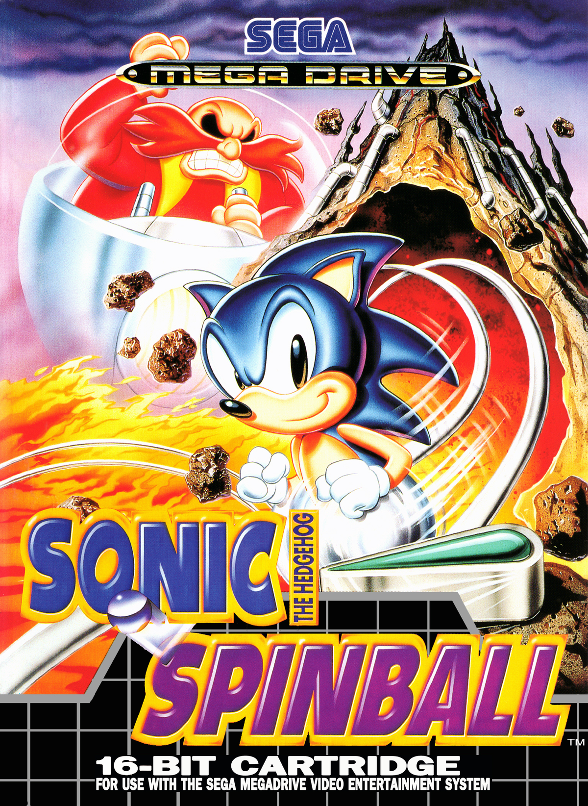 Sonic the Hedgehog Spinball - Sega Mega Drive