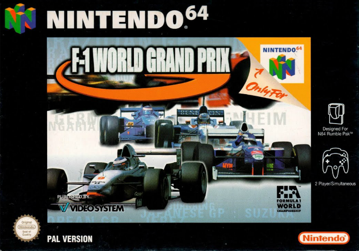 F1 World Grand Prix Boxed Preowned - Nintendo 64 N64