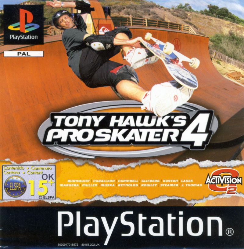 Tony Hawk's Pro Skater 4 - PlayStation 1 PS1
