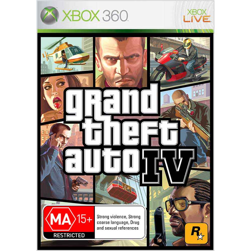 Grand Theft Auto IV - Xbox 360