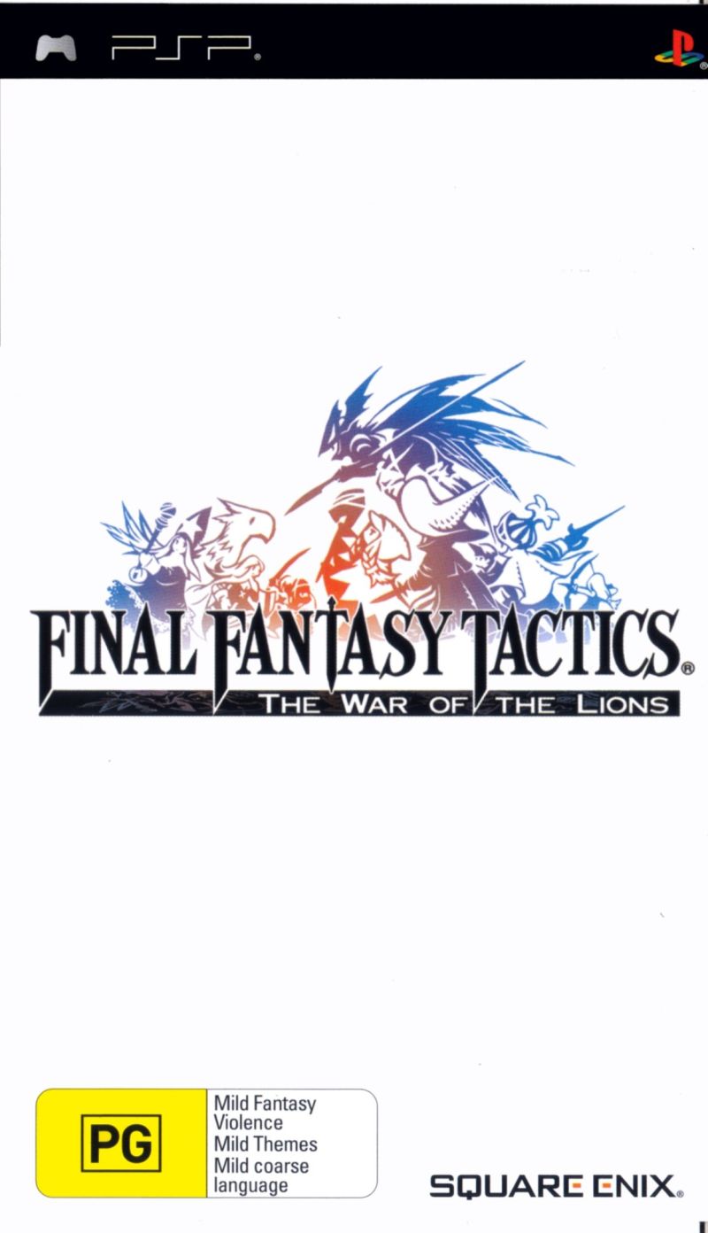 Final Fantasy Tactics: The War of the Lions - PSP PlayStation Portable