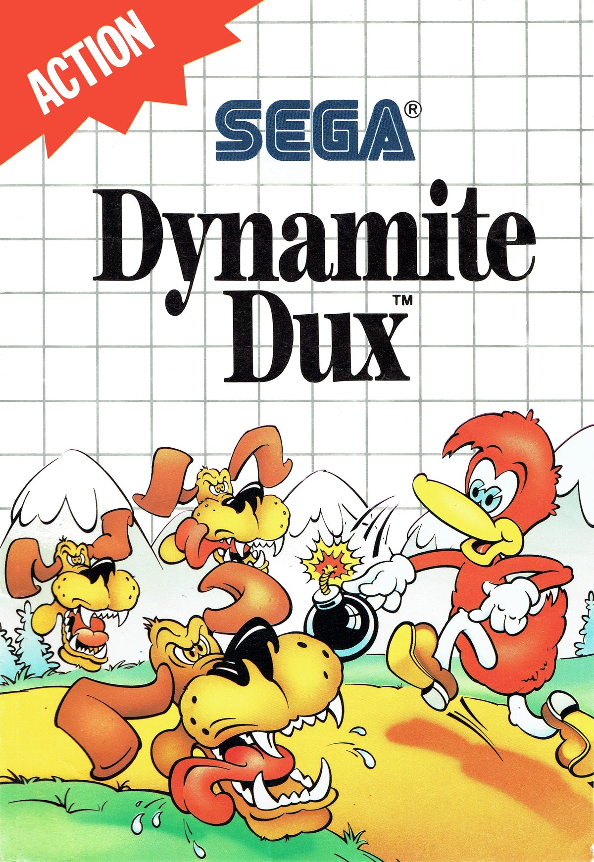 Dynamite Dux - Sega Master System