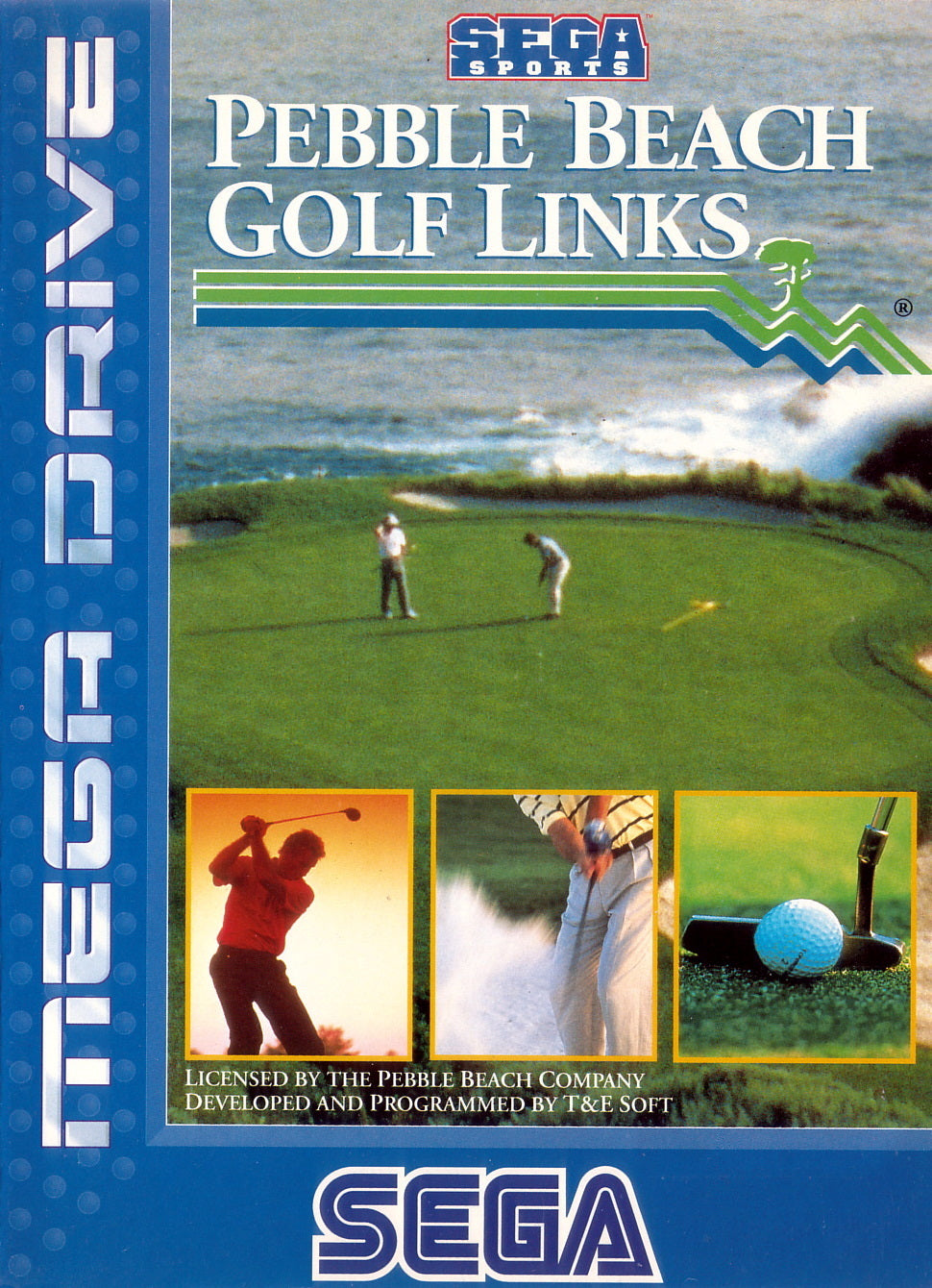 Pebble Beach Golf Links - Sega Mega Drive