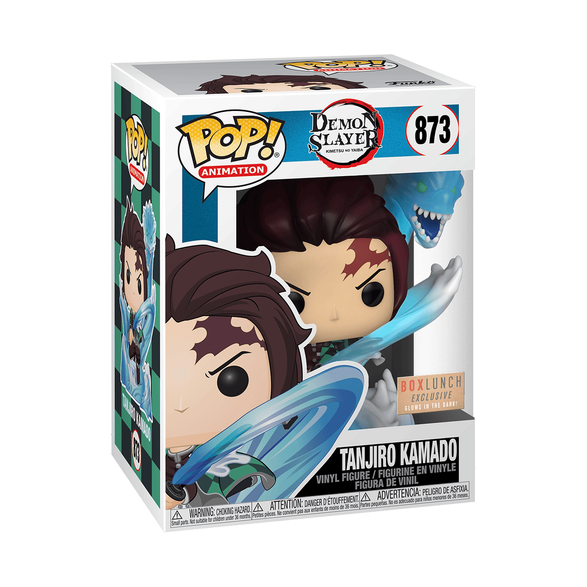 Demon Slayer - Tanjiro Kamado Glow #873 (Special Edition) Pop! Vinyl Figure