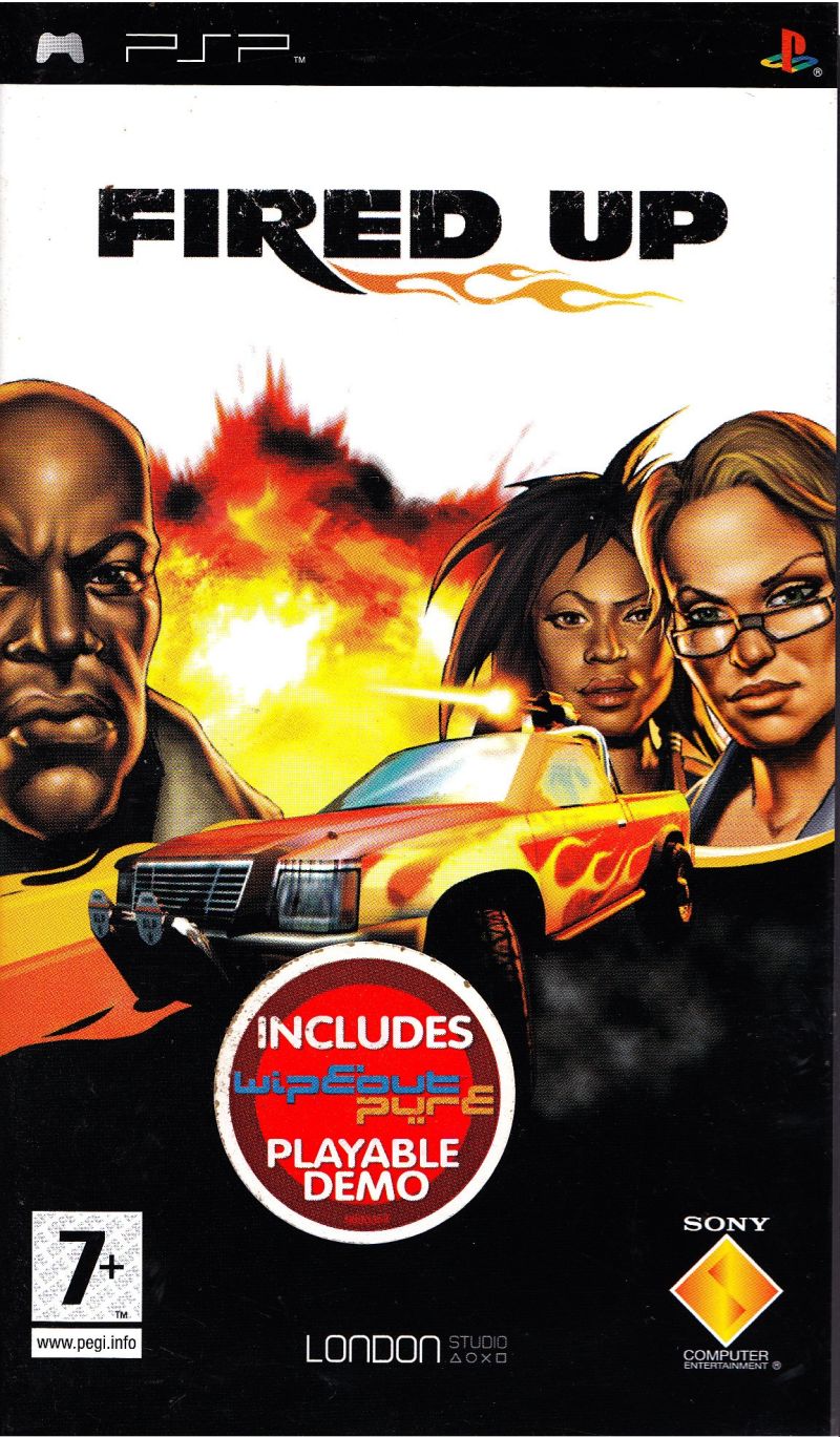 Fired Up - PSP PlayStation Portable