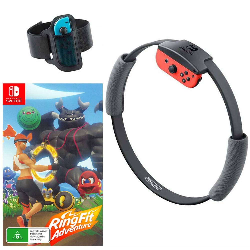 Ring Fit Adventure (Ring-Con + Leg Strap) - Nintendo Switch
