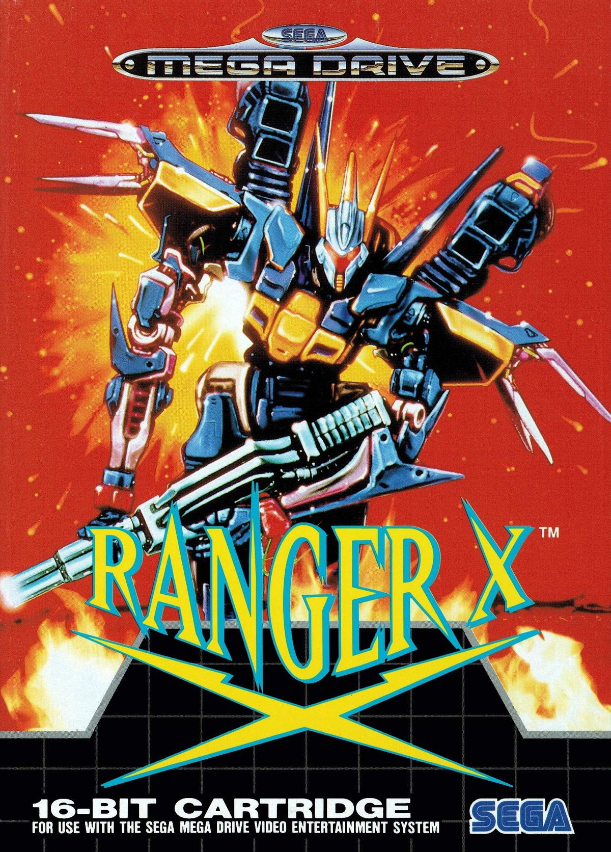 Ranger X - Sega Mega Drive