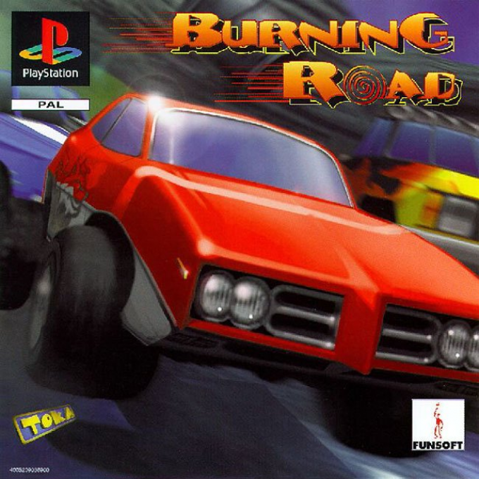 Burning Road - PlayStation 1 PS1