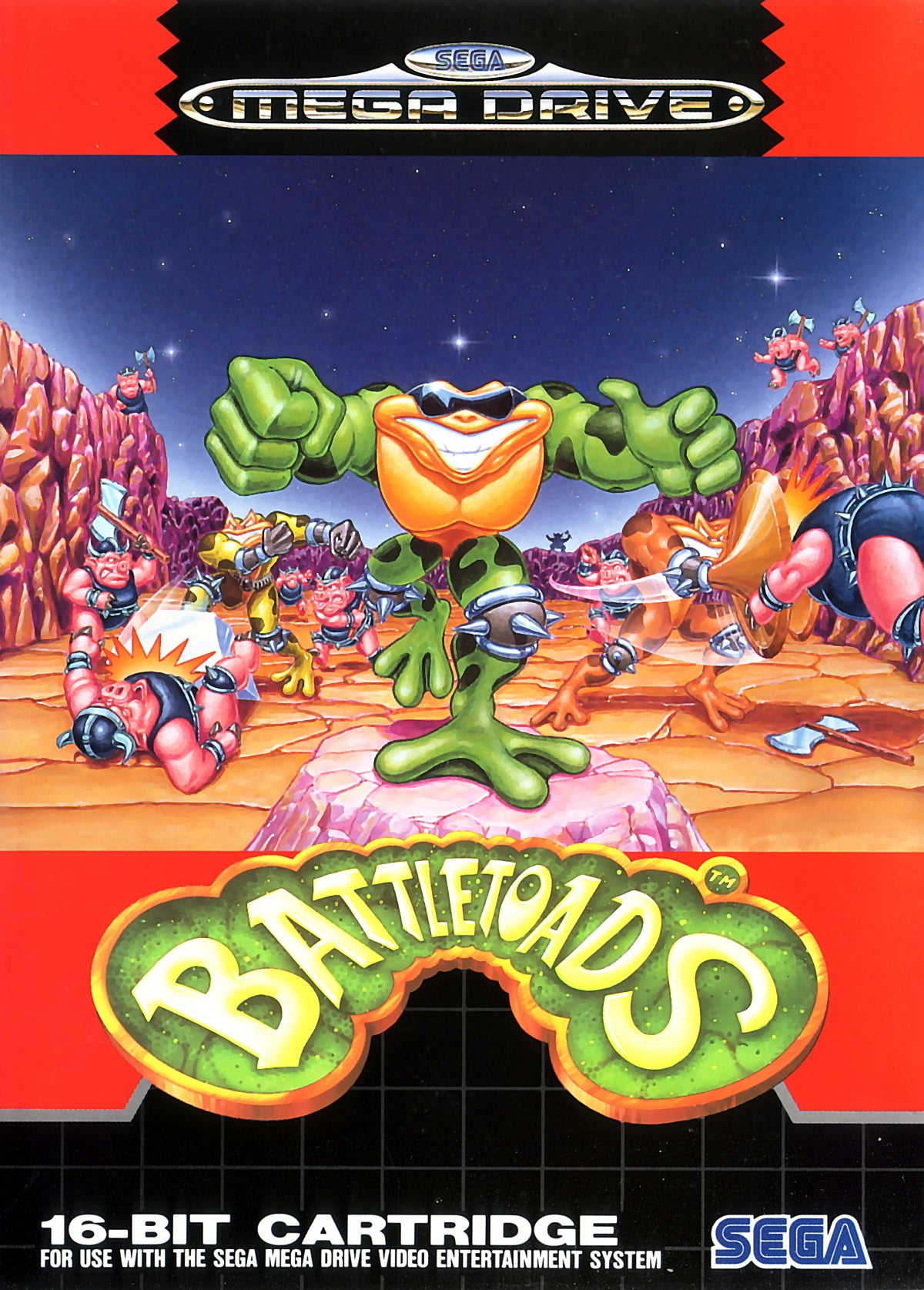 Battletoads - Sega Mega Drive