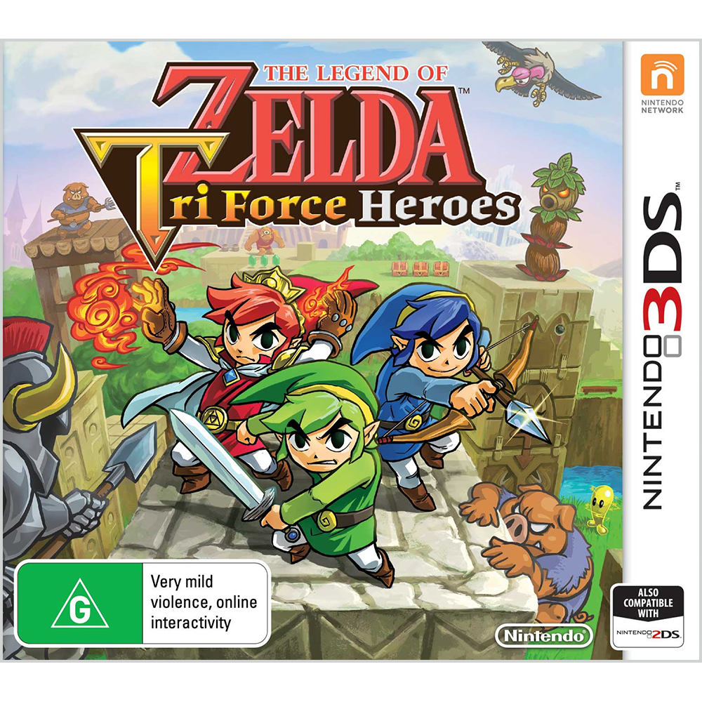 The Legend of Zelda: Tri Force Heroes - Nintendo 3DS