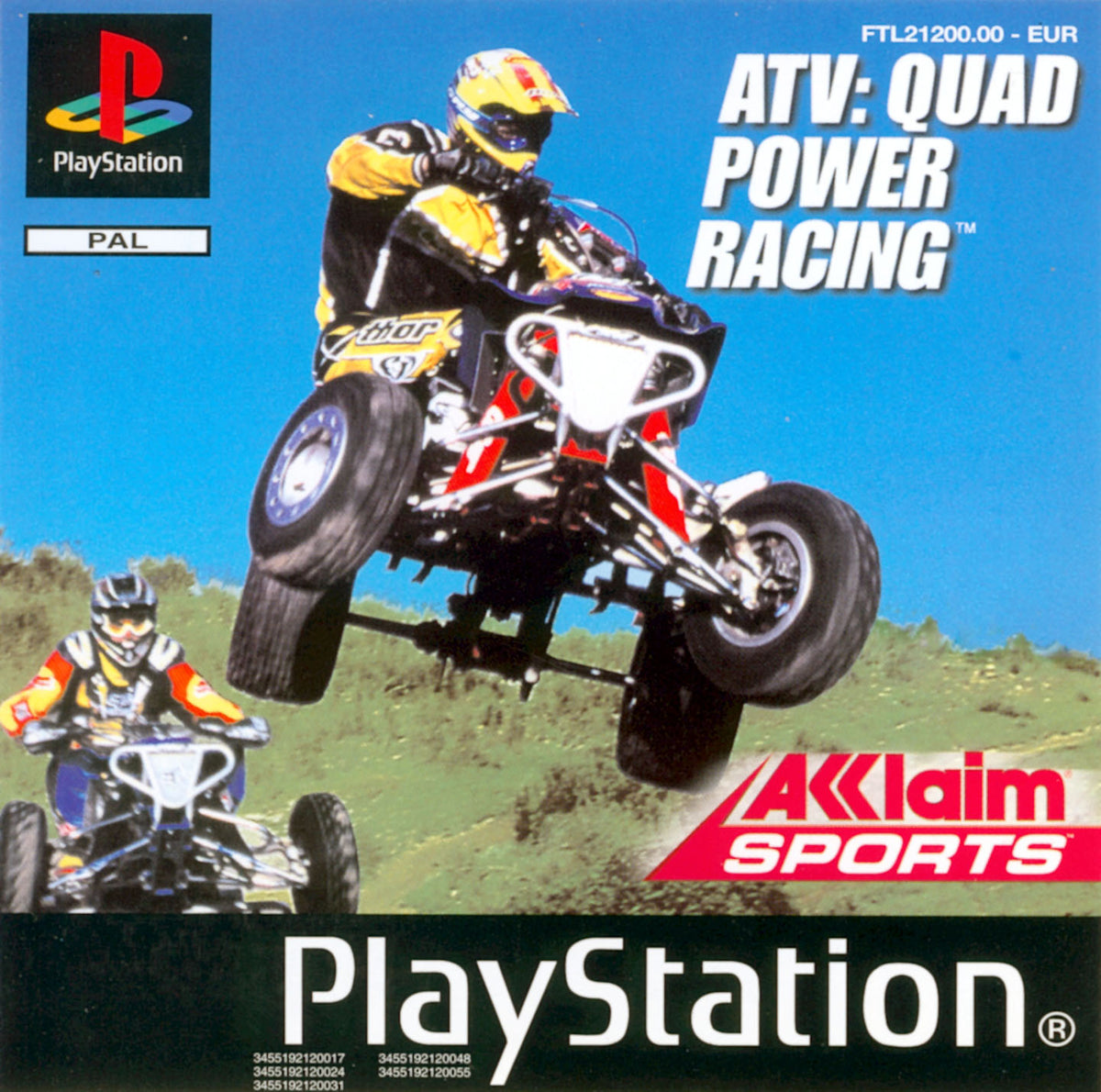 ATV Quad Power Racing - PlayStation 1 PS1