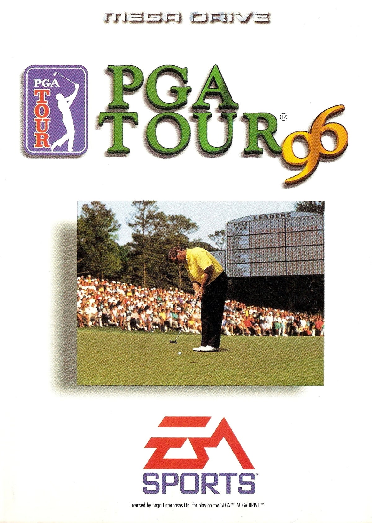PGA Tour 96 - Sega Mega Drive