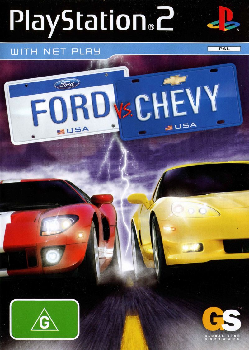 Ford vs. Chevy - PlayStation 2 PS2