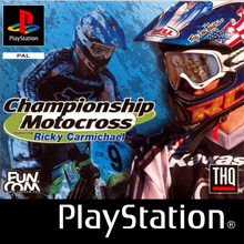 Championship Motocross Featuring Ricky Carmichael - PlayStation 1 PS1