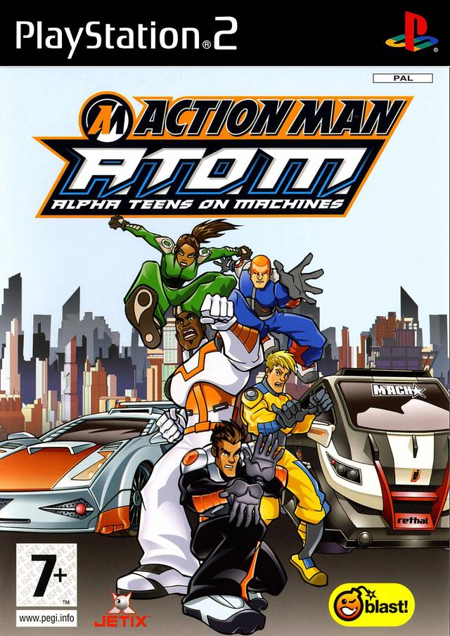 Action Man A.T.O.M.: Alpha Teens on Machines - PlayStation 2 PS2