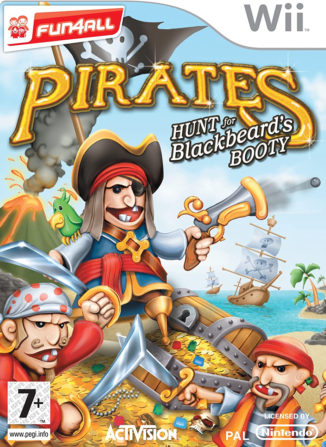 Pirates: The Hunt for Blackbeard's Booty - Nintendo Wii