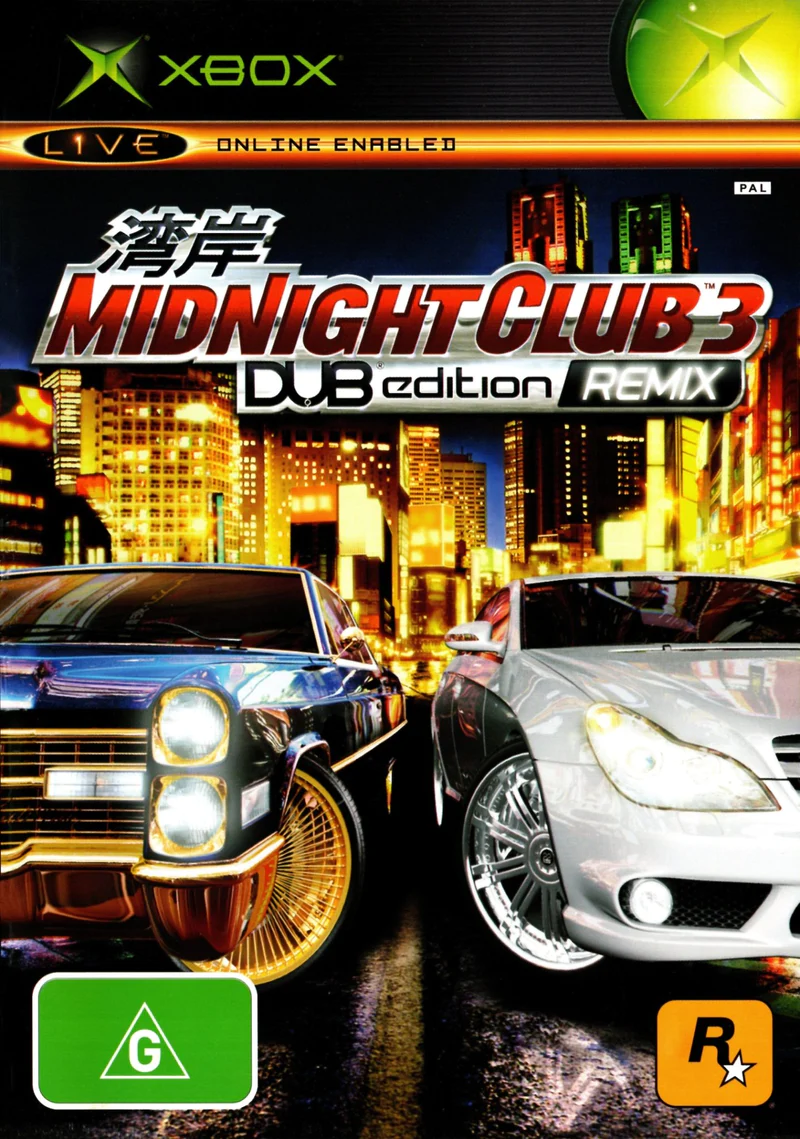 Midnight Club 3: DUB Edition Remix - Xbox Original