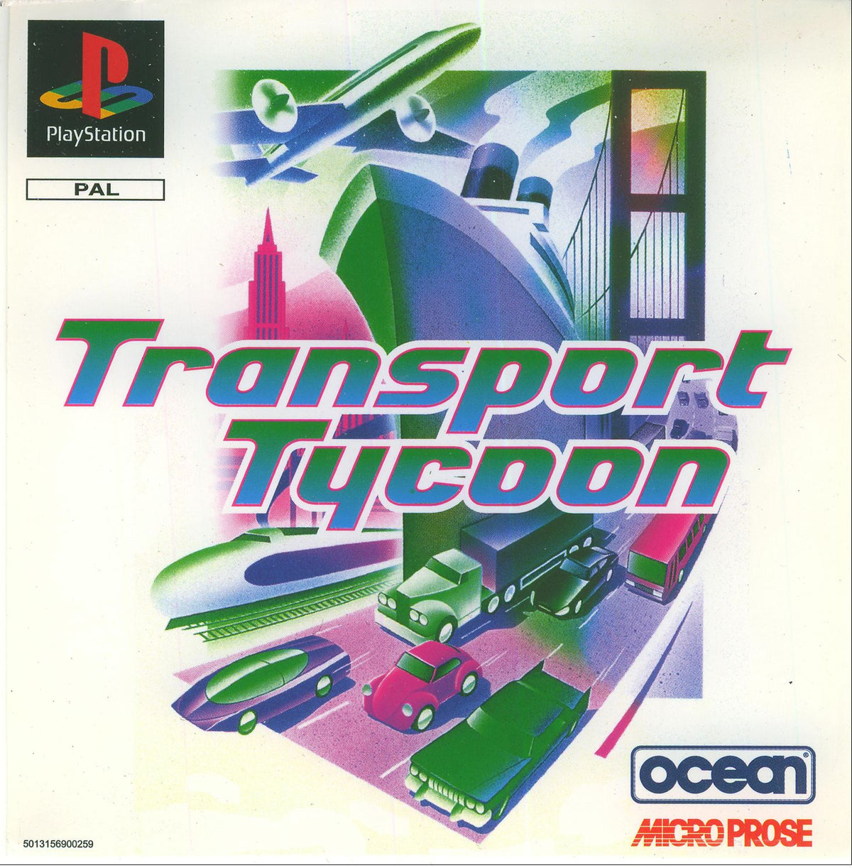 Transport Tycoon - PlayStation 1 PS1