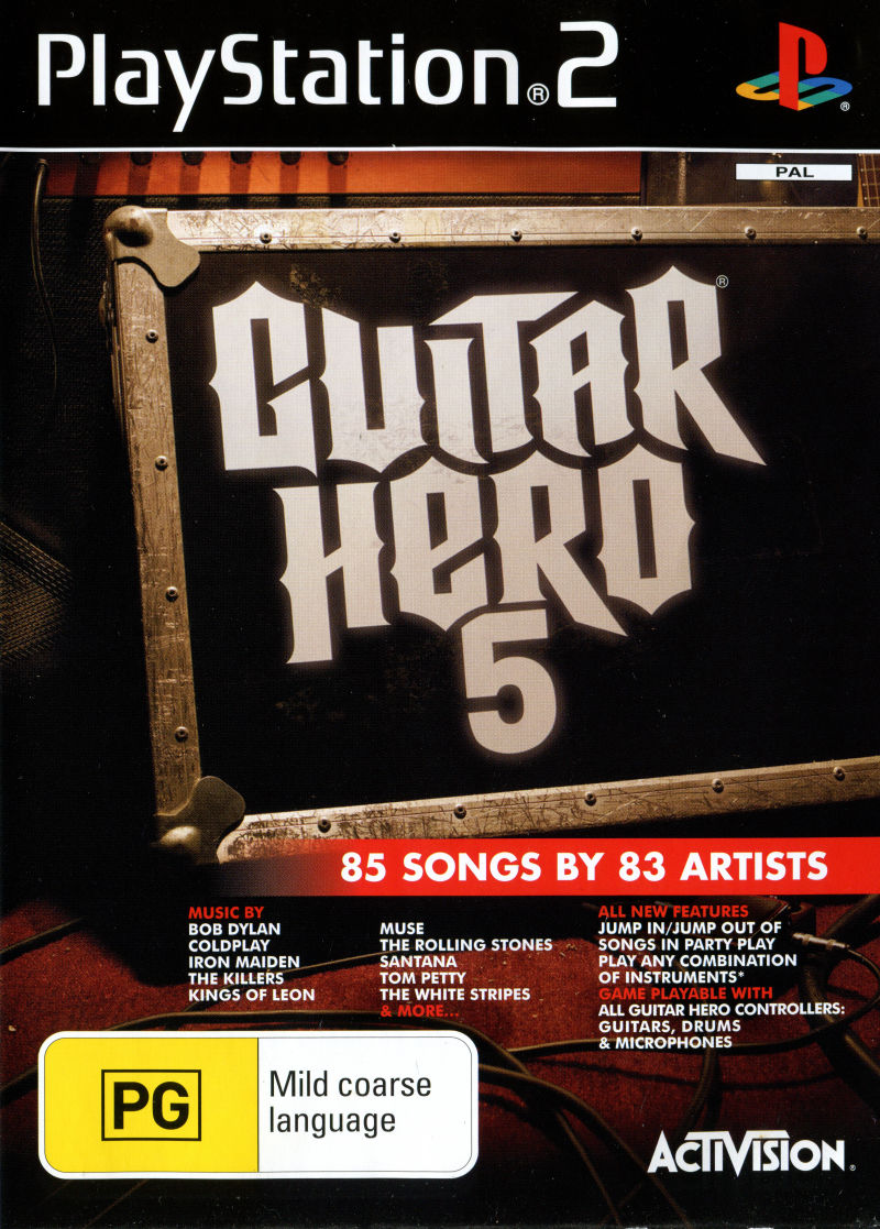 Guitar Hero 5 - PlayStation 2 PS2