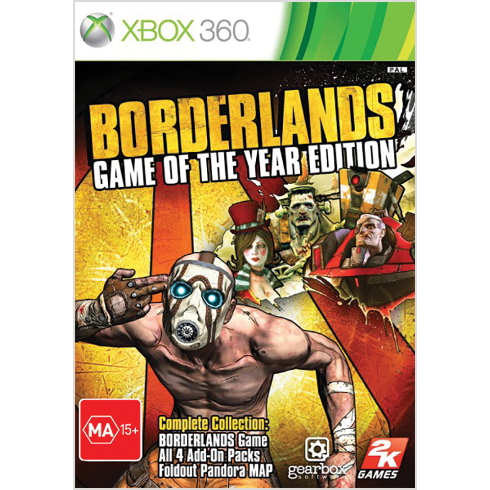 Borderlands Game of the Year Edition - Xbox 360